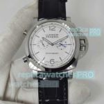 Replica Panerai Luminor PAM01218 white dial men's mechanical watch 